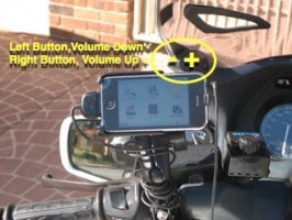 image of iphone volume control